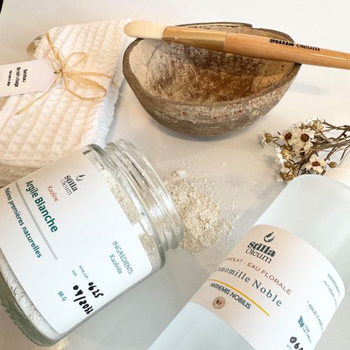 masque argile blanche