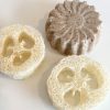 luffa porte savon et shampoing